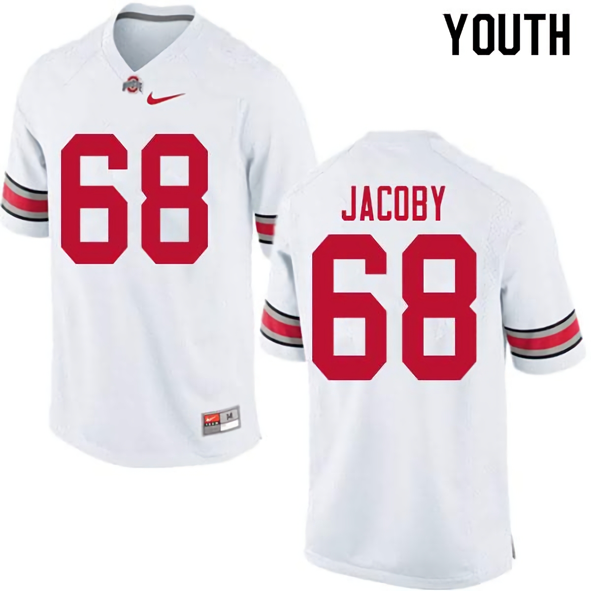 Ryan Jacoby Ohio State Buckeyes Youth NCAA #68 Nike White College Stitched Football Jersey XJA6156VC